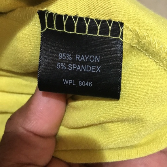 INC International Concepts Yellow Open Front Lightweight Cardigan Sweater-Size S - Picture 6 of 9